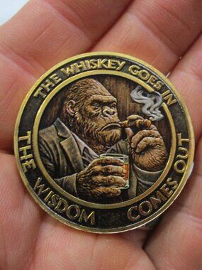 Whisky may not be the answer - But it's worth a Shot Novelty coin